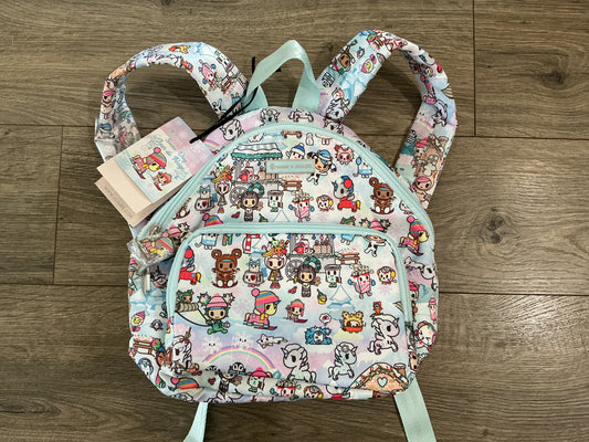 Tokidoki Snow Day Everyday Mini Small Diaper Bag Backpack — Ice Blue