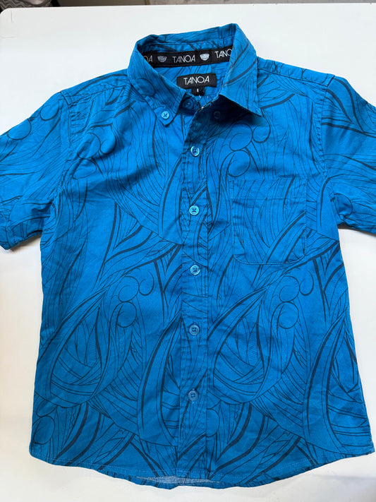 Tanoa Button Down Shirt, 8T