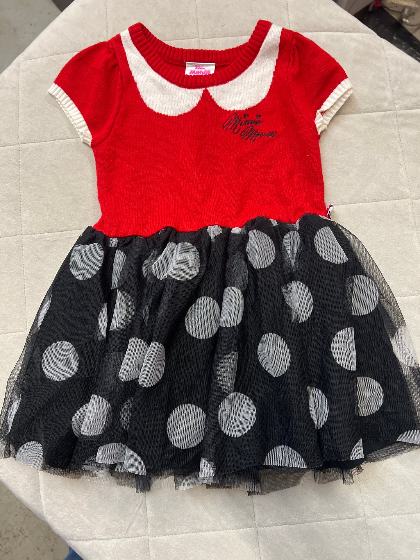 Disney Minnie Knit Dress, Size 3T