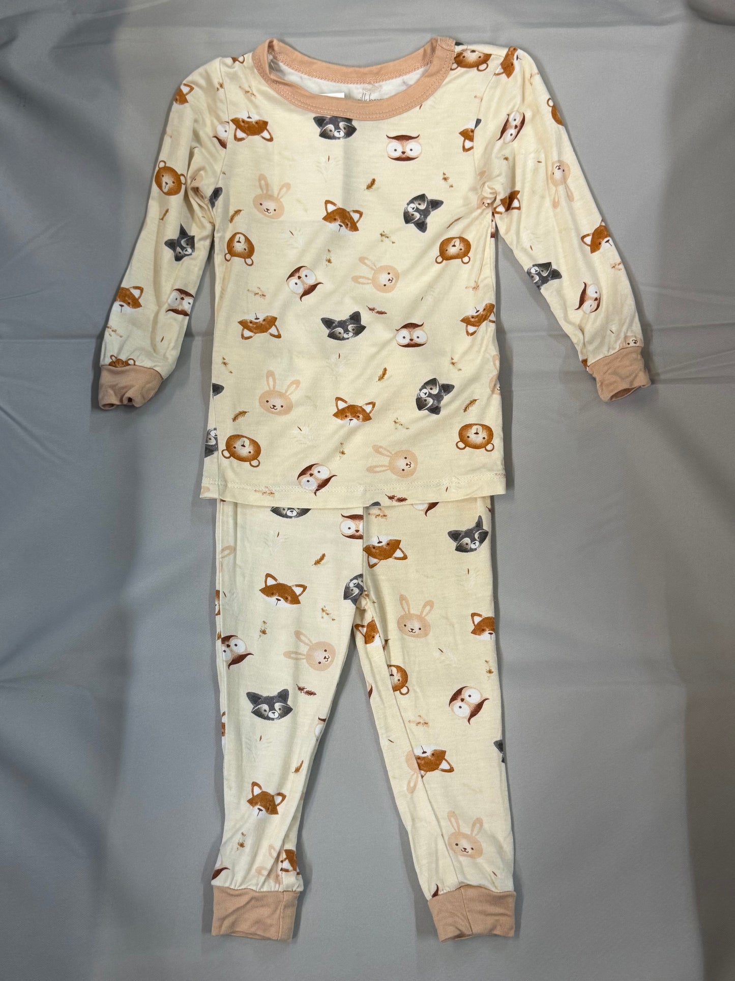 2pc Animal Pajama Set, 12m
