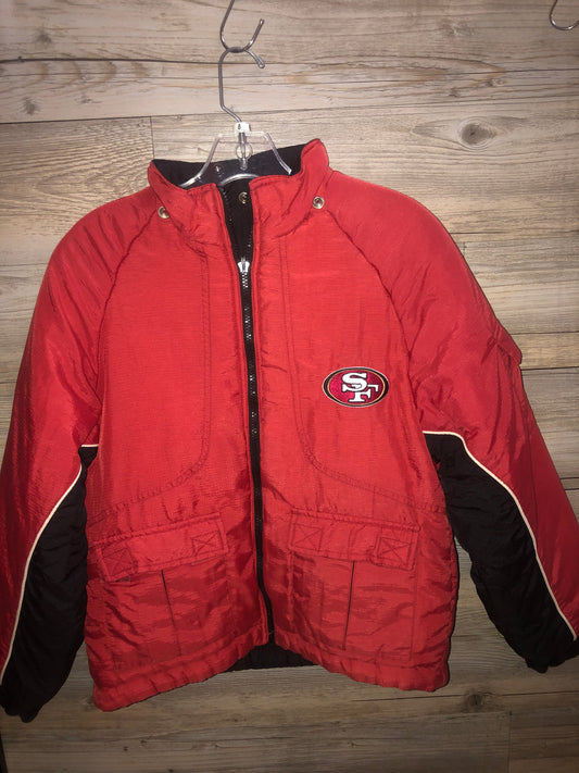San Francisco 49ers Winter Jacket, Size 8