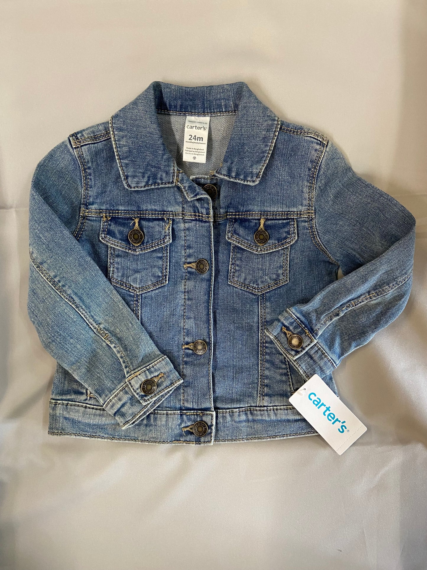 New Carters Denim Jacket, 24m