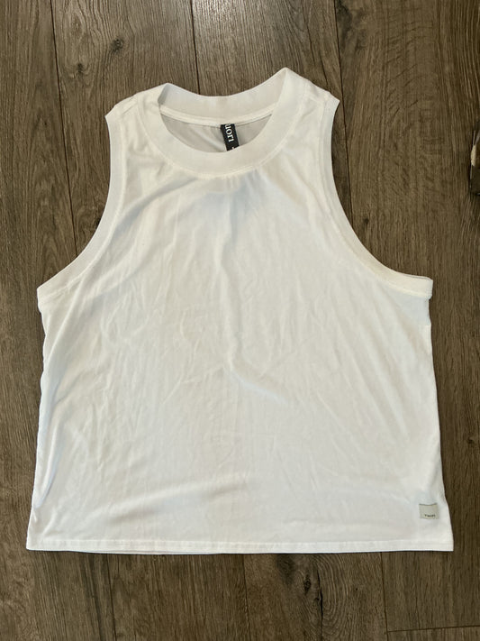 Vuori Women's Energy Top White Sz Small NWT MSRP $52
