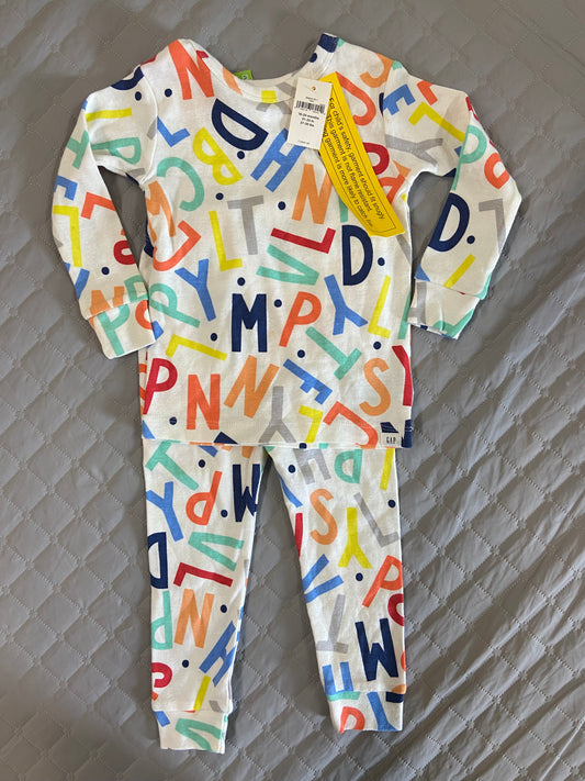 New Baby Gap Pajama Set, 18-24m