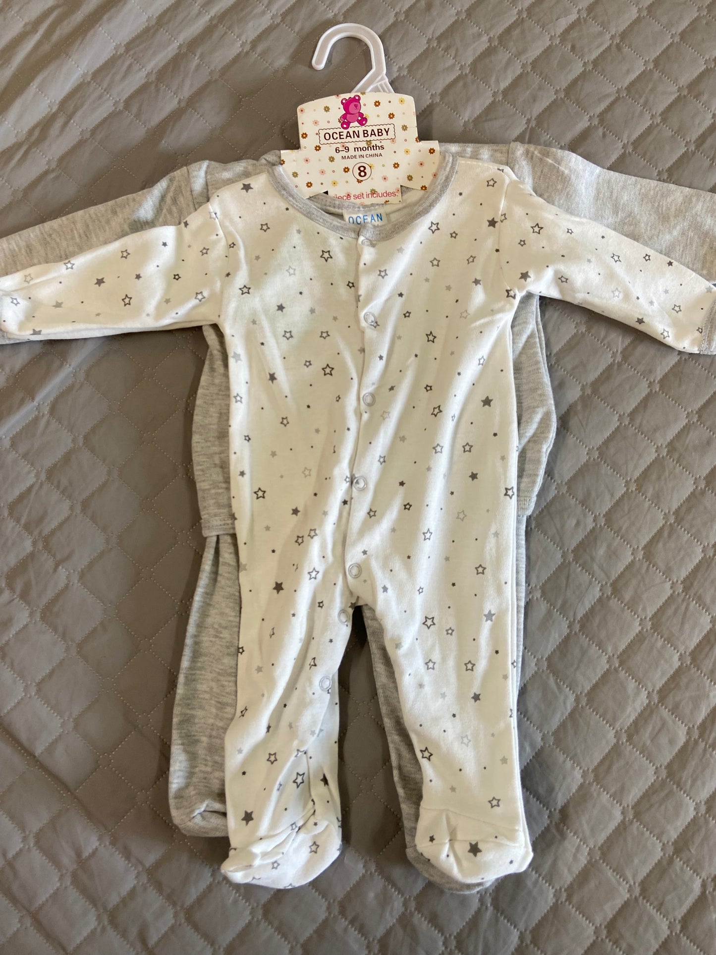 New Ocean Baby 2 Piece Set, 6-9m