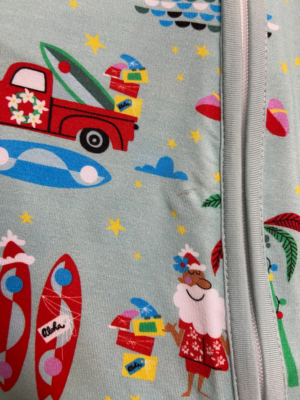 Coco Moon Christmas Coverall 2pc, 0-3m