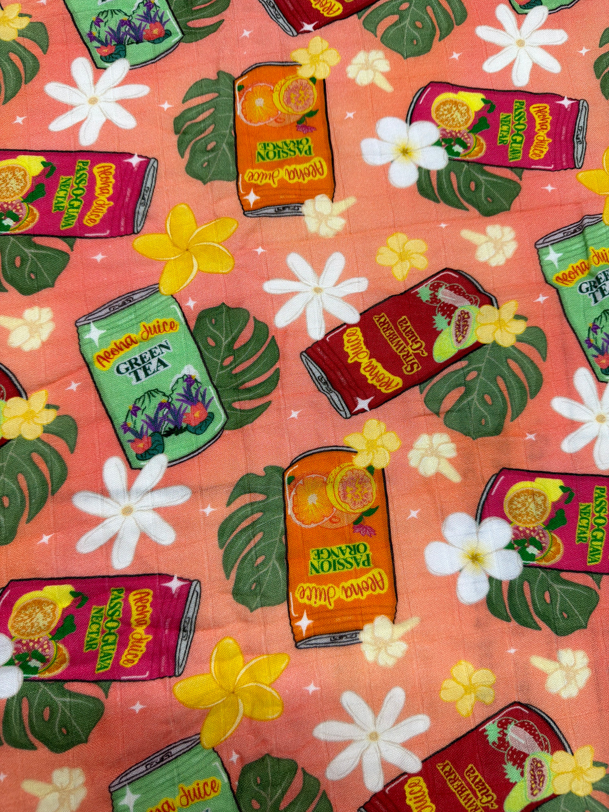 Little Manini Aloha Juice Swaddle