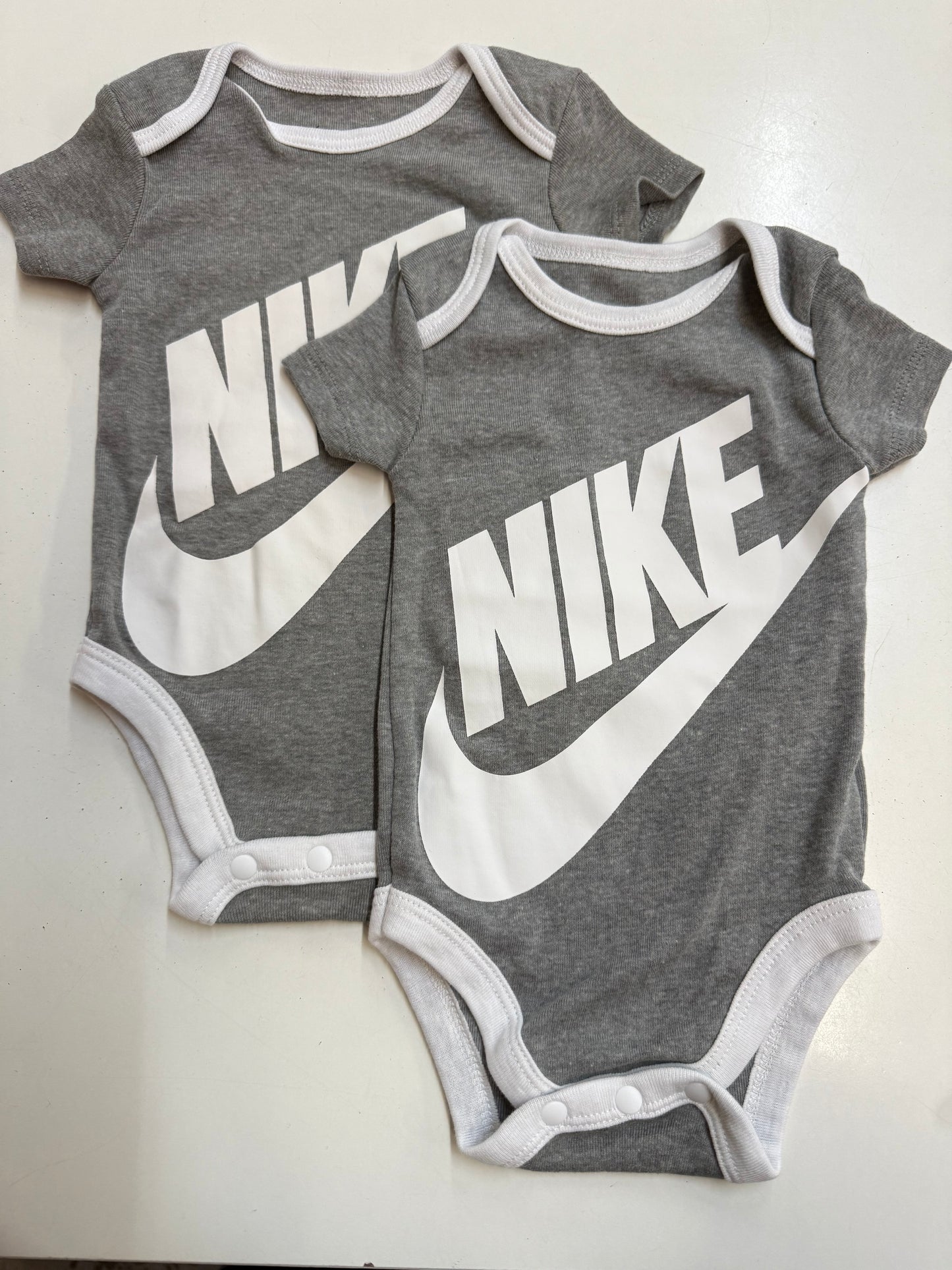 2pc Nike Bodysuits, 0-6m