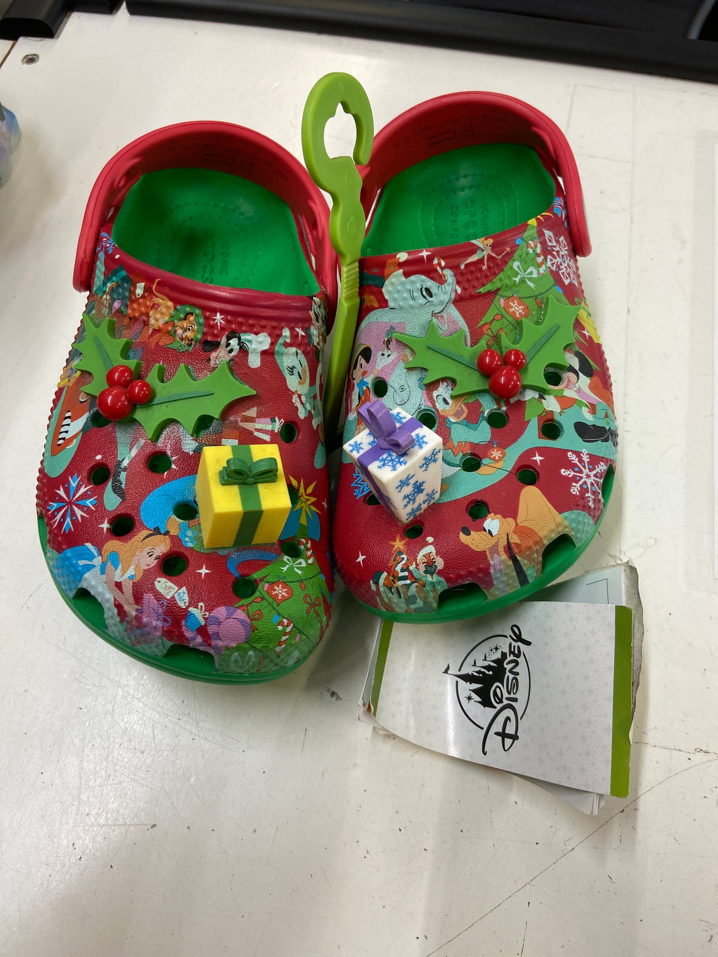 Disney Christmas Crocs, 11c