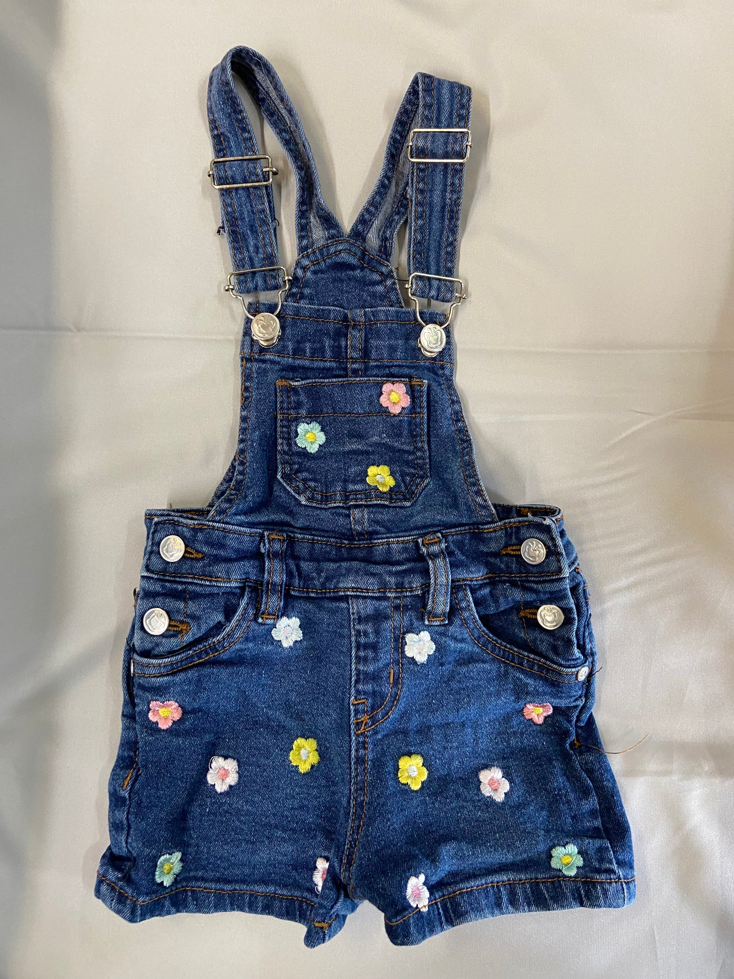 Flower Overalls, 3t