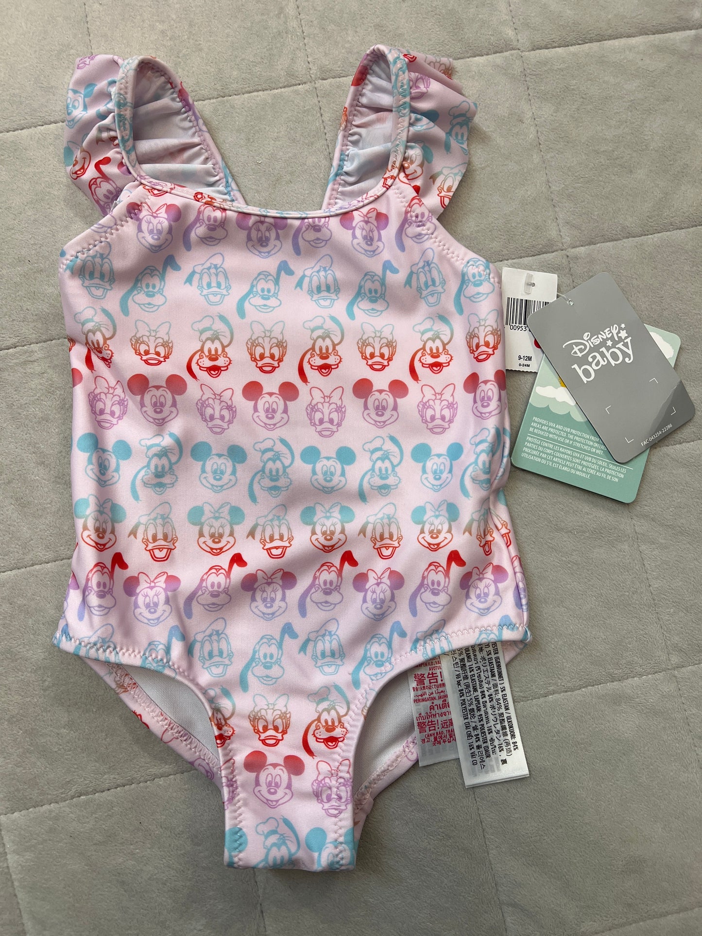 New Disney Swimsuit, Size 9-12M
