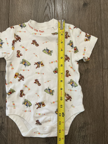 Baby Boy Clothes Disney Winnie The Pooh Size 3-6 Month Pooh Bodysuit