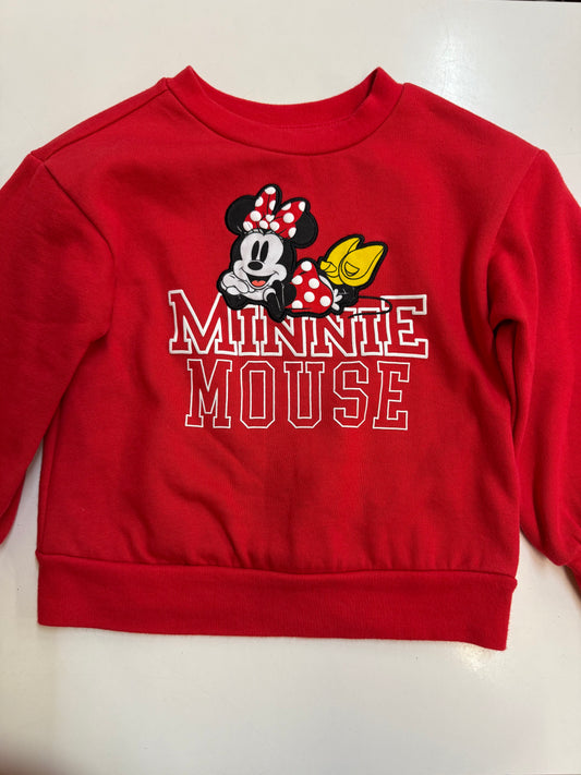 Red Minnie Mouse Sewater, 2T