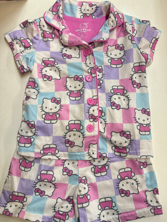 Hello Kitty Pajama, 2T