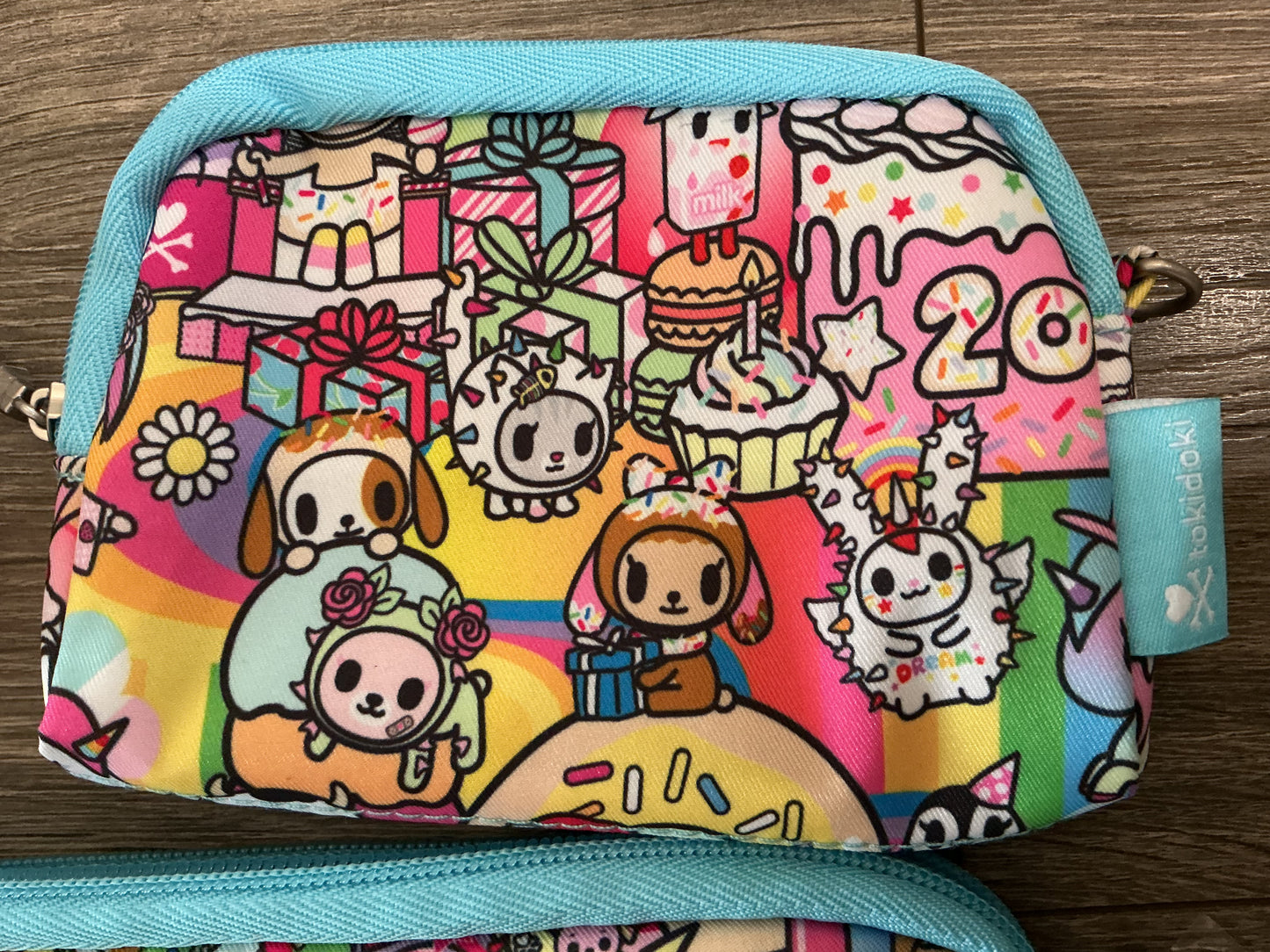 Jujube x Tokidoki Toki 20th Anniversary Collection Be Set 3 Piece Pouch Set