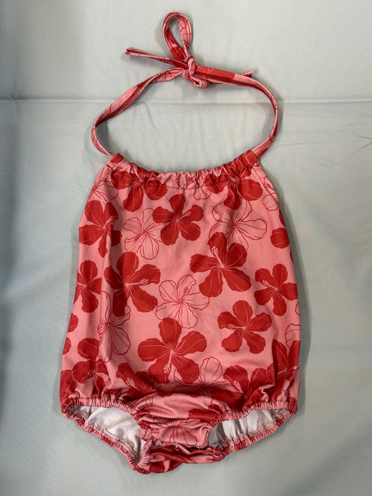 RW fash Halter Bubble Romper, 6-12m