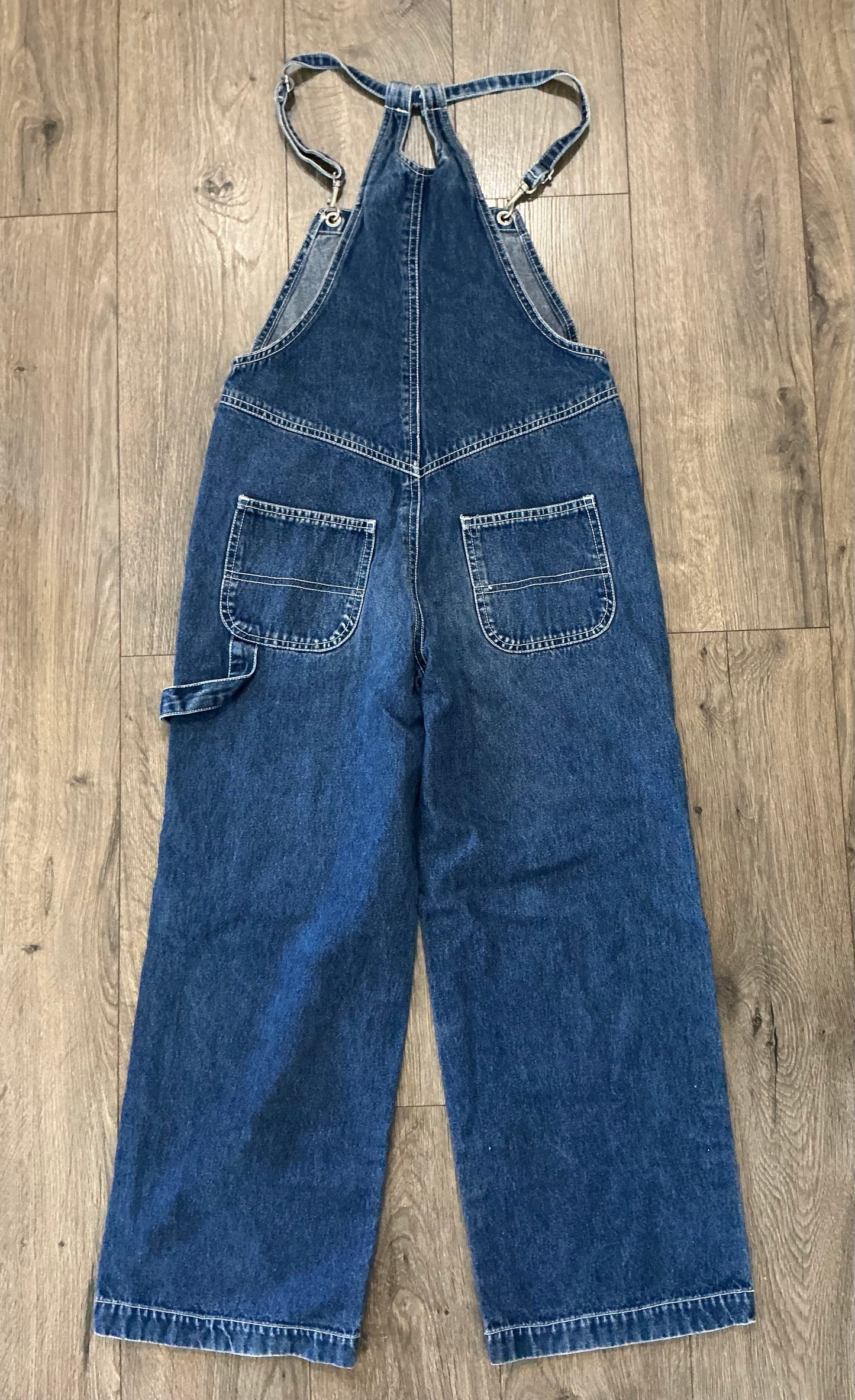 90s Vintage Disney Winnie The Pooh Jerry Leigh Overalls Size 8 y2k