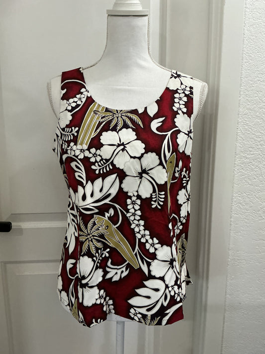NWOT KY’s Hawaii Vintage Hawaiian Tank Top Size Medium