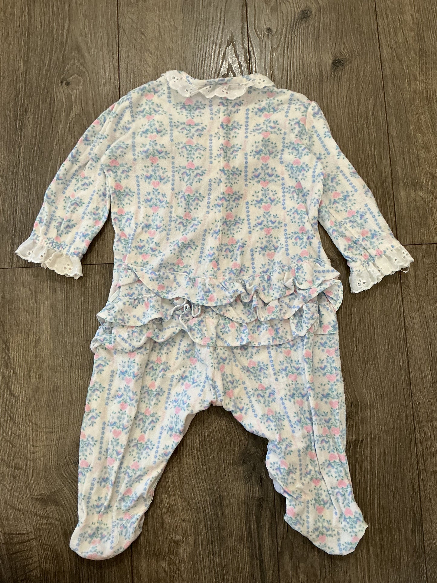 Vintage one-piece Ruth Scharf XL Made USA Rare romper