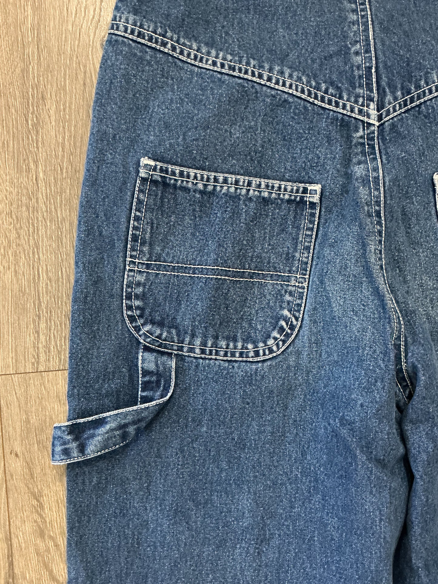 90s Vintage Disney Winnie The Pooh Jerry Leigh Overalls Size 8 y2k