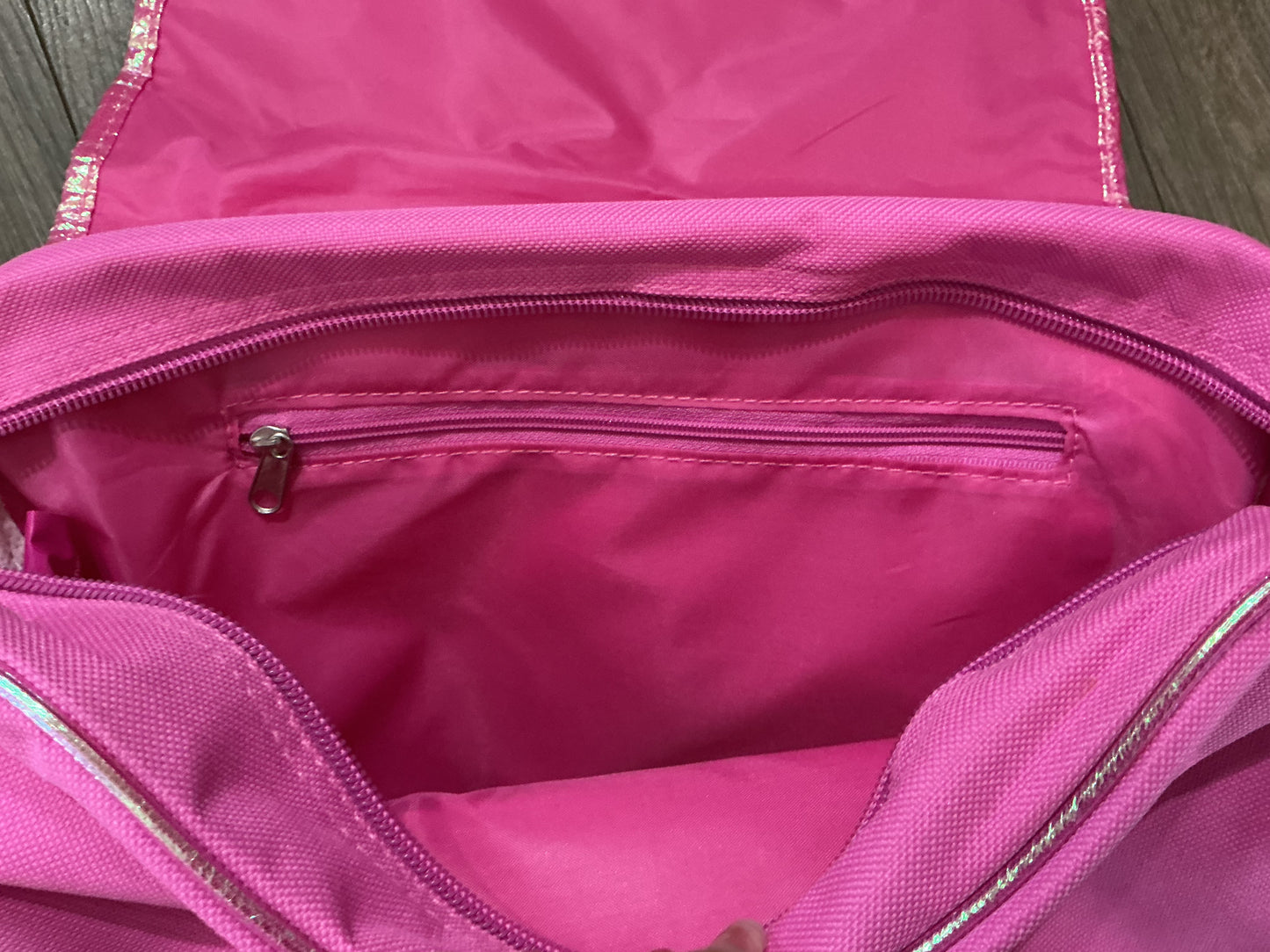 Disney Girl's Princess Pink Messenger Bag purple, vintage crossbody shoulder￼￼