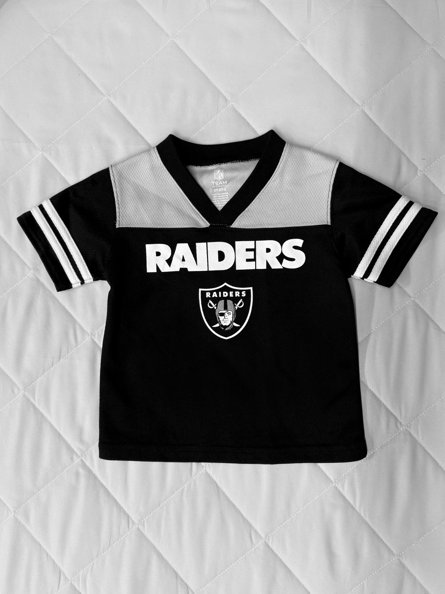 Raiders Jersey Shirt, 2T