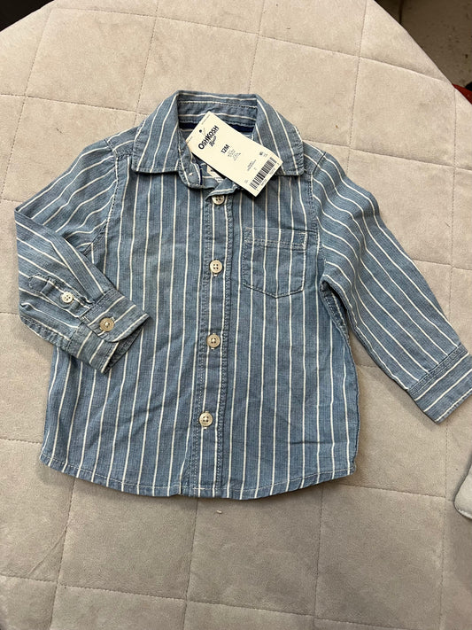 New OshKosh Longsleeve, Size 12M