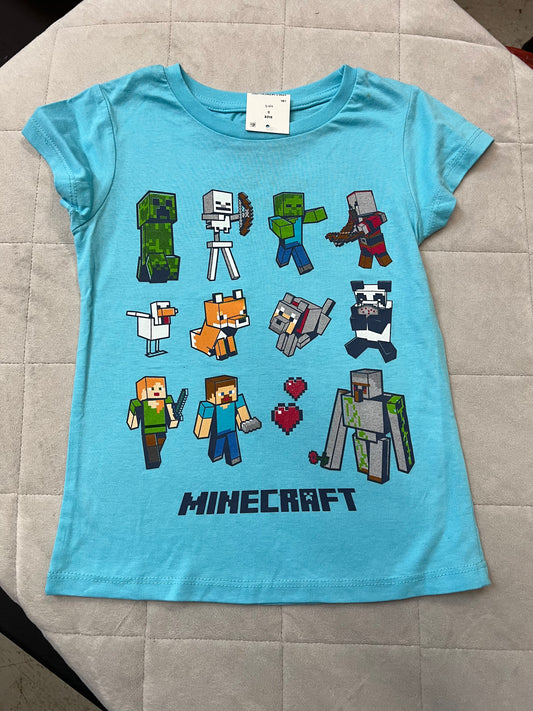 New Minecraft Shirt, Size 6