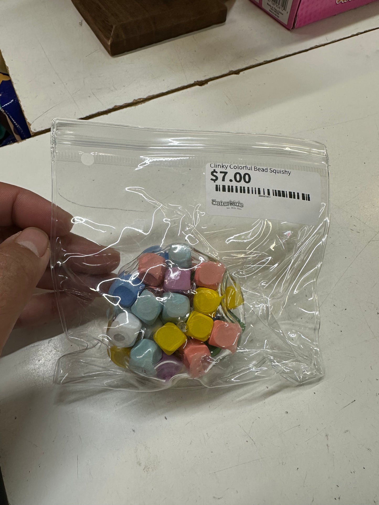 Clinky Colorful Bead Squishy