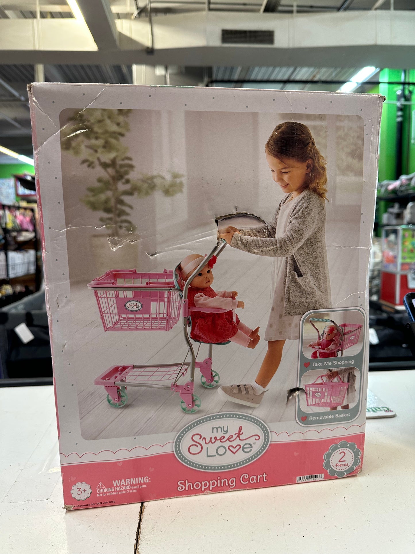 New My Sweet Love Shopping Cart