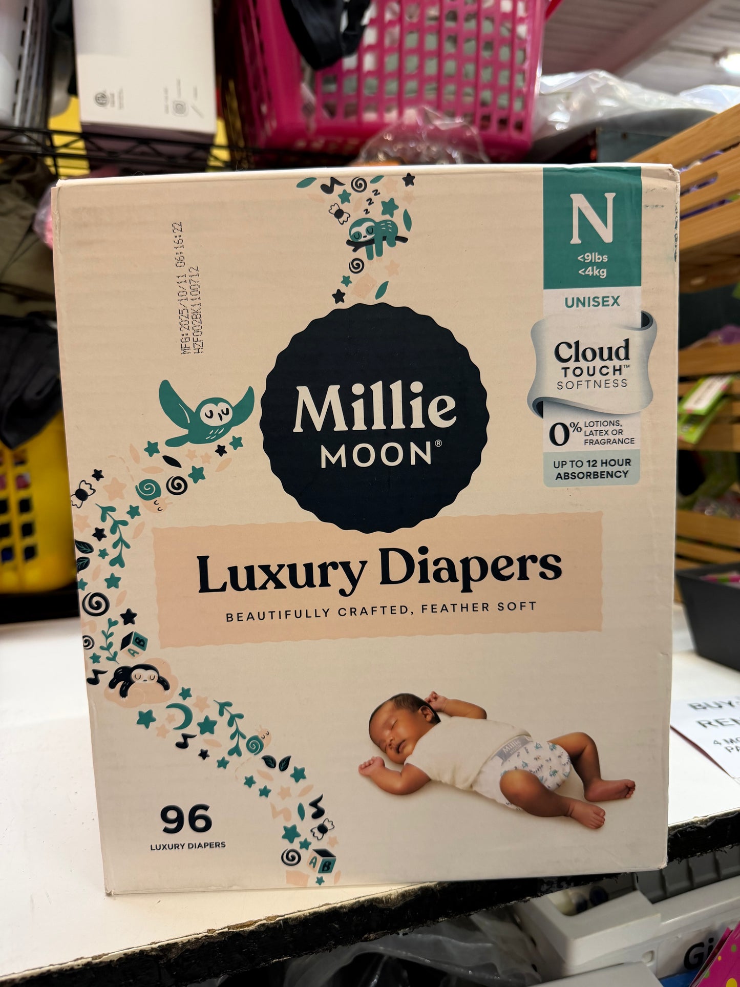 New Millie Moon, Newborn