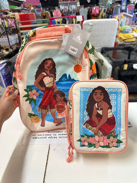 New Disney Moana2 Backpack & Lunch Bag