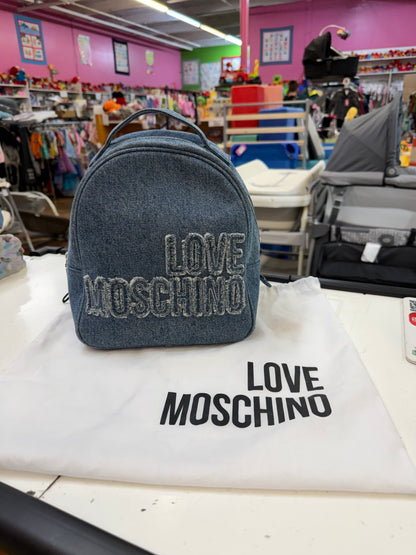 Moschino Denim Backpack