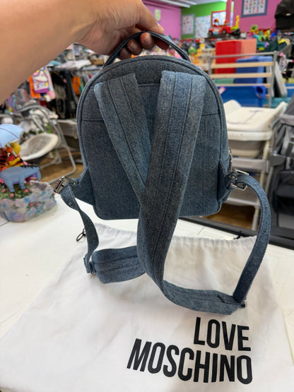 Moschino Denim Backpack