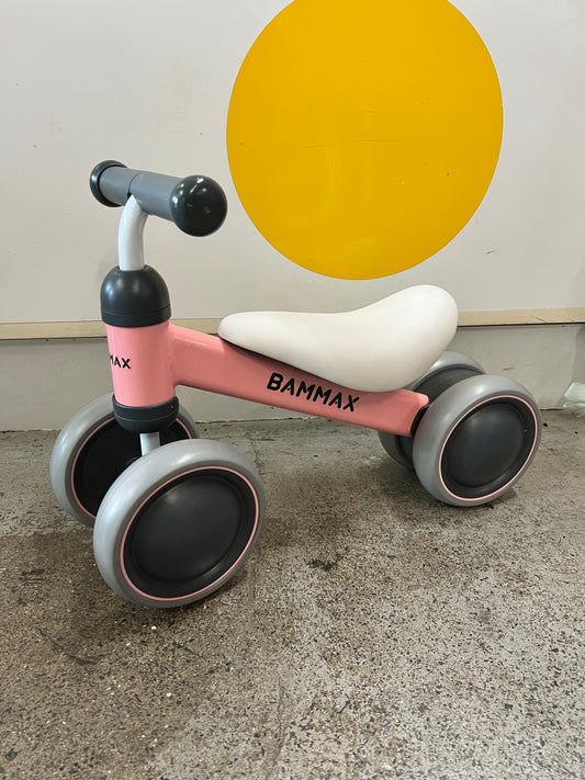 Pink Bammax Balance Bike