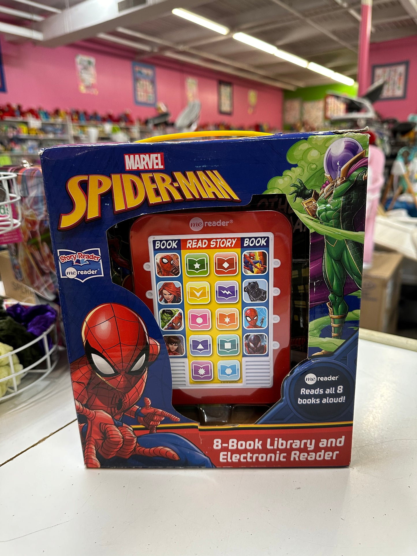 New Spider-Man Electronic Reader