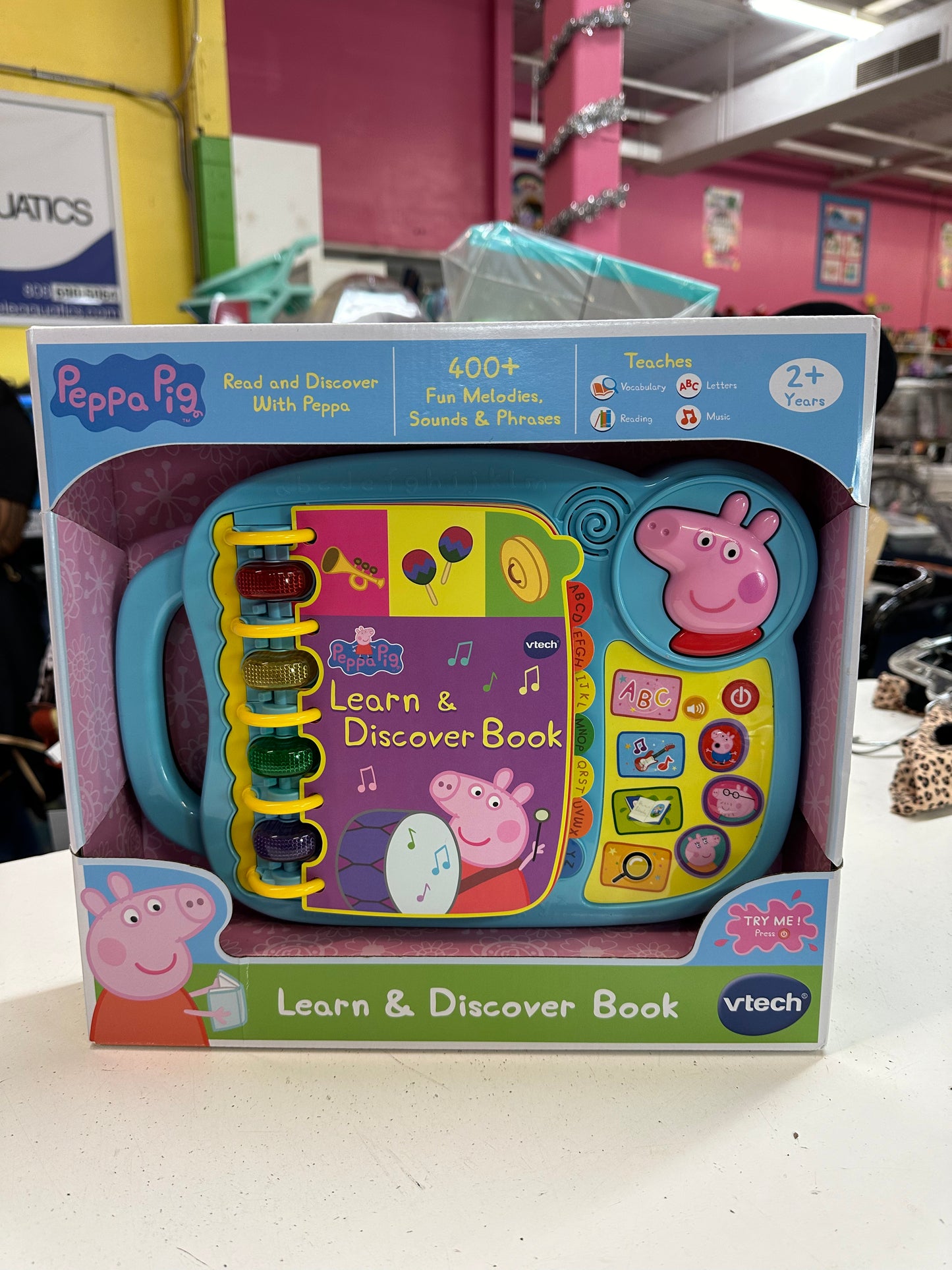 New Peppa Pig Learn & Discover Book