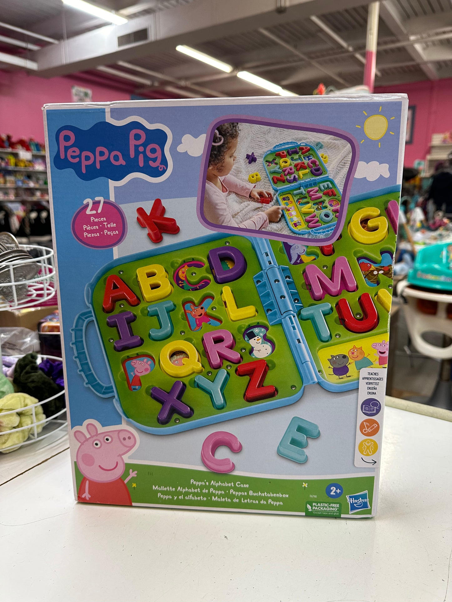 New Peppa Pig Alphabet Case