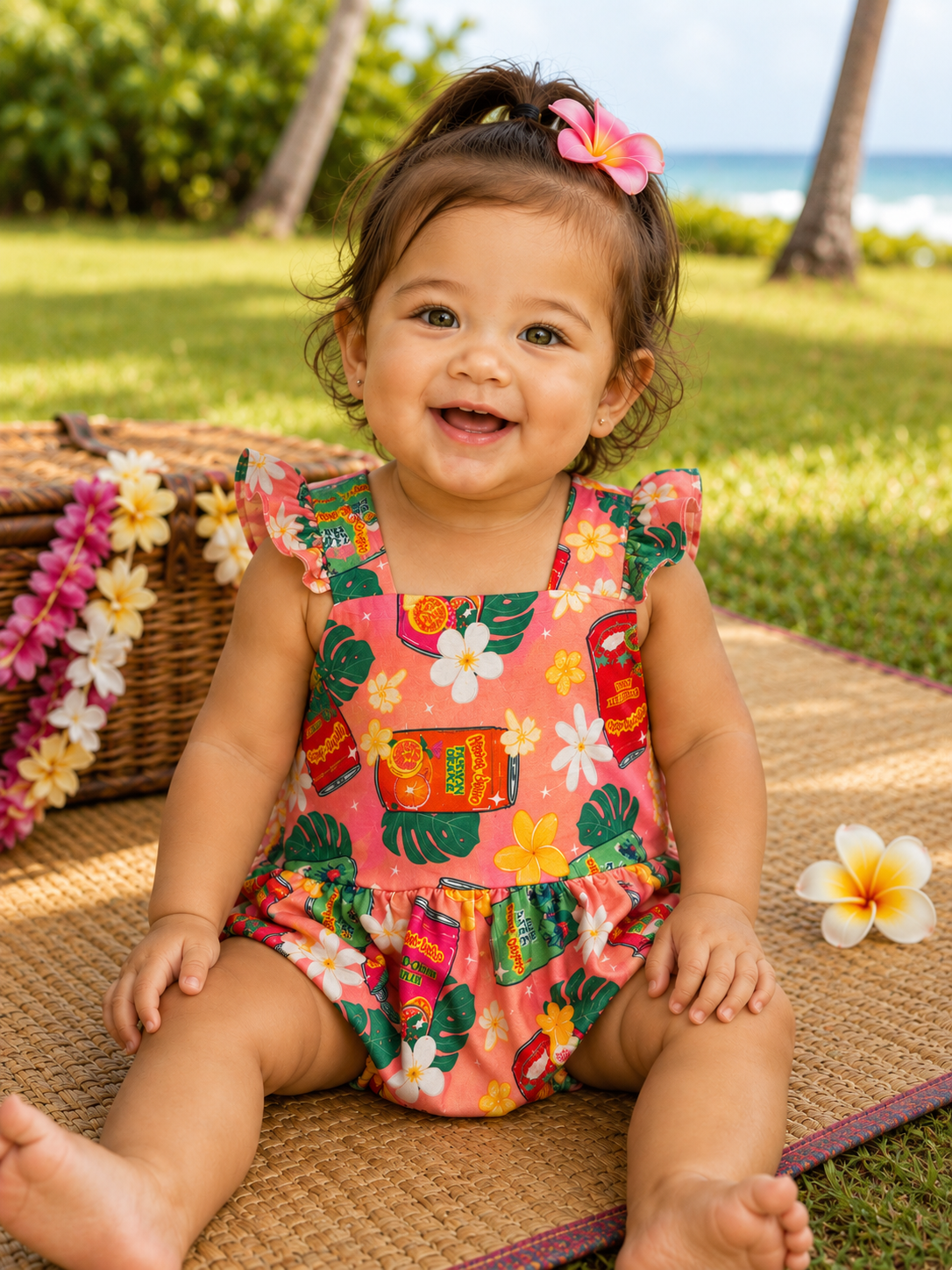 Aloha Juice Bubble Romper