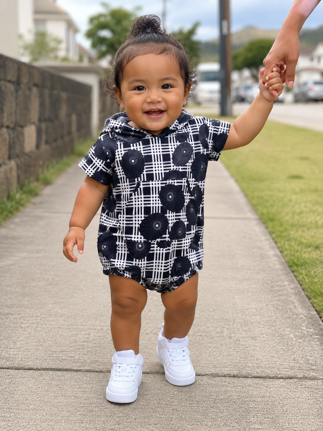 Palaka Opihi Hooded Romper
