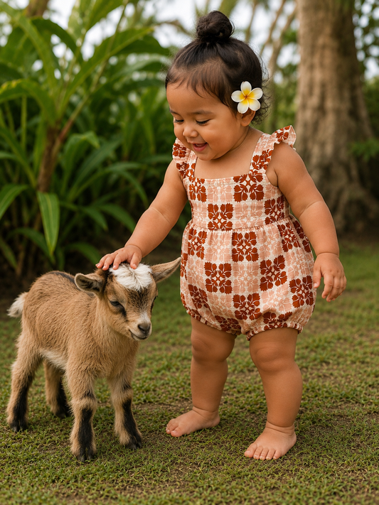 Quilt Bubble Romper