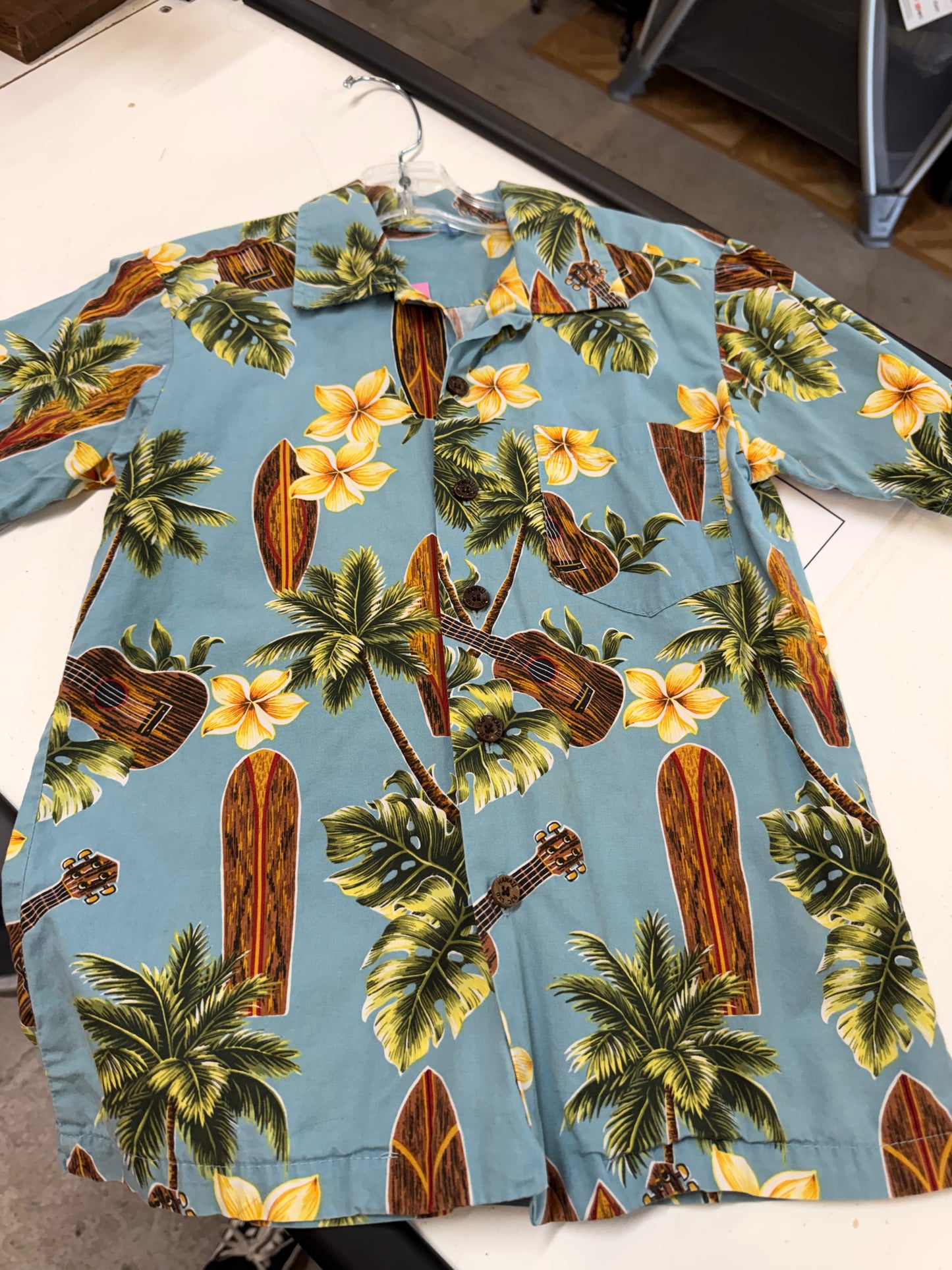 Ukulele Collared Shirt, 7