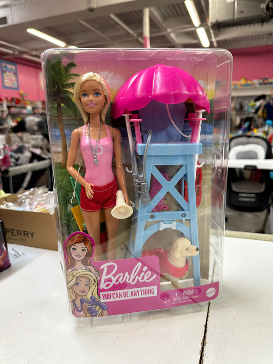 New Barbie Lifeguard Playset