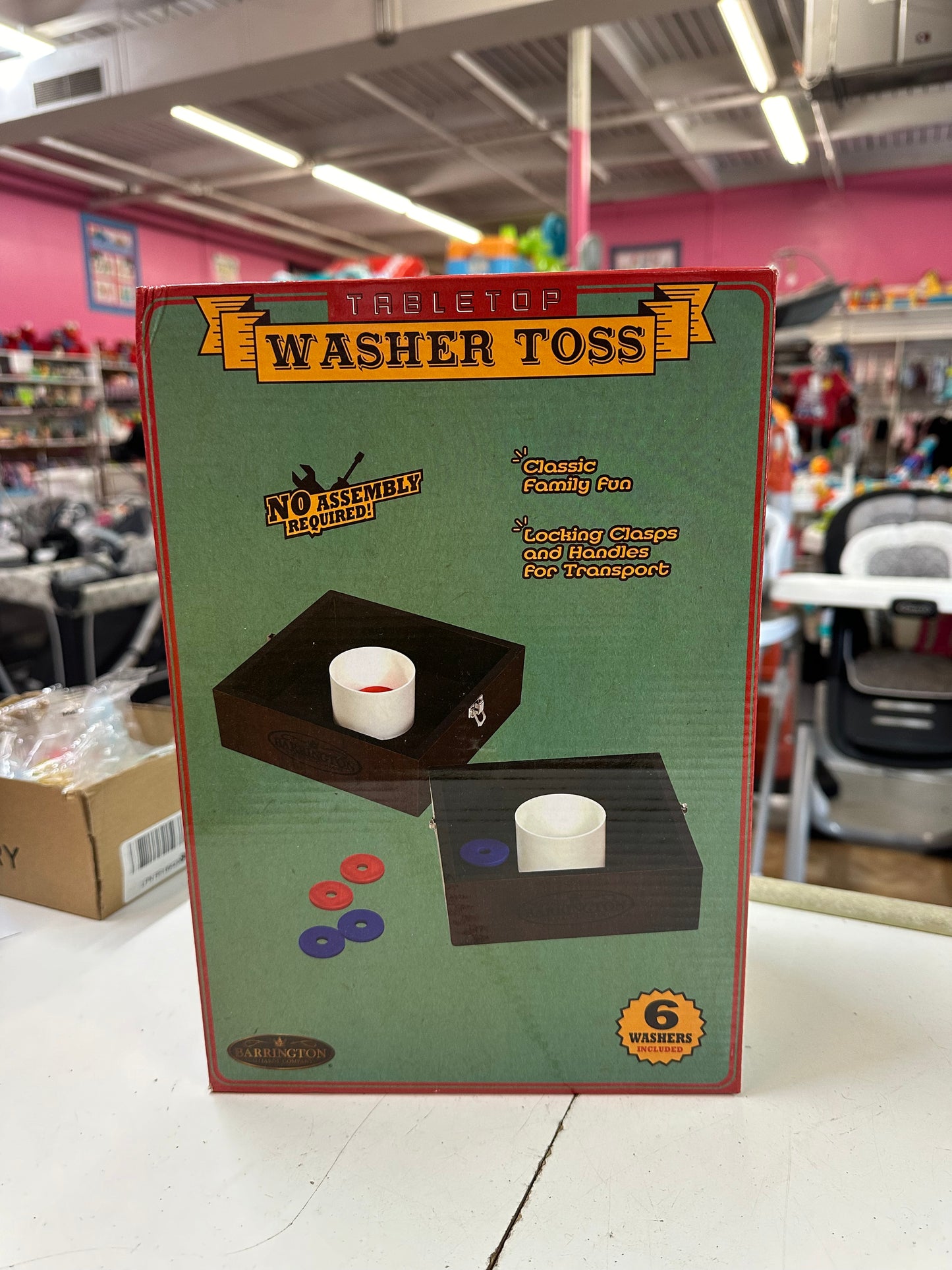 New Tabletop Washer Game