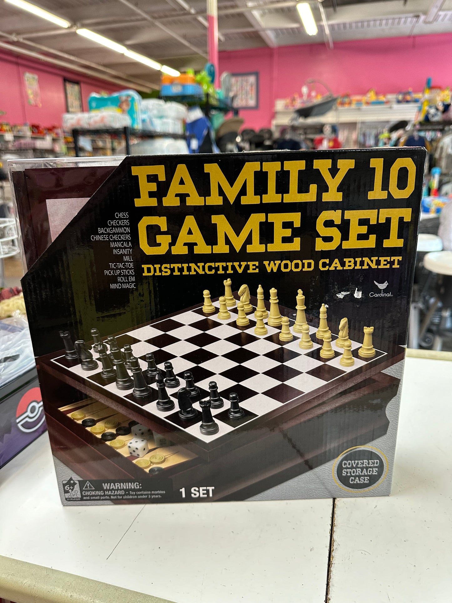 New Family 10 Game Set