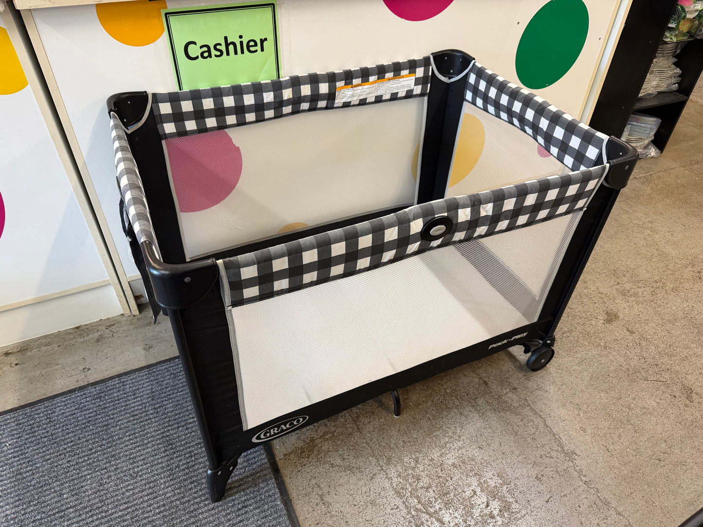 Pet Special Playard, Plaid