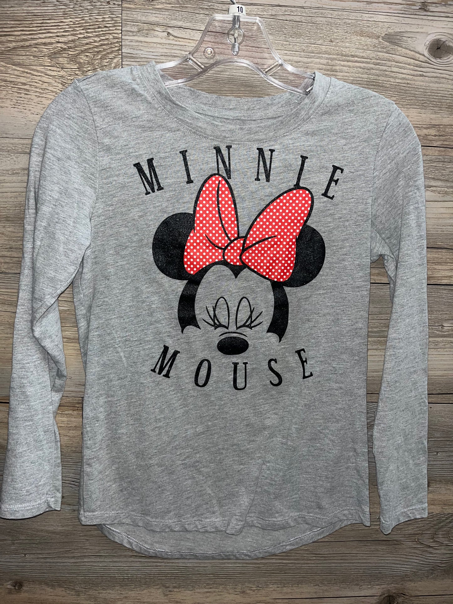 Disney Minnie Mouse Long Sleeve, Size 10-12