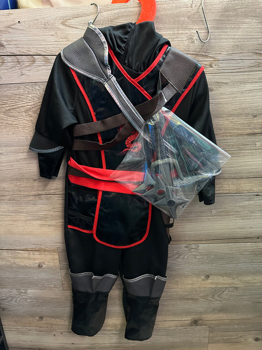 New Adventure Factory Ninja Dress Up, Size 3-4T