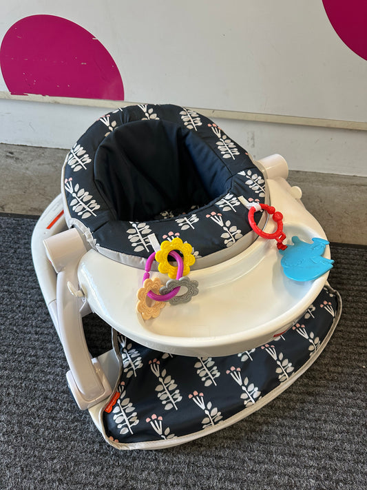 Fisher Price Sit Me Up, Navy/Wht