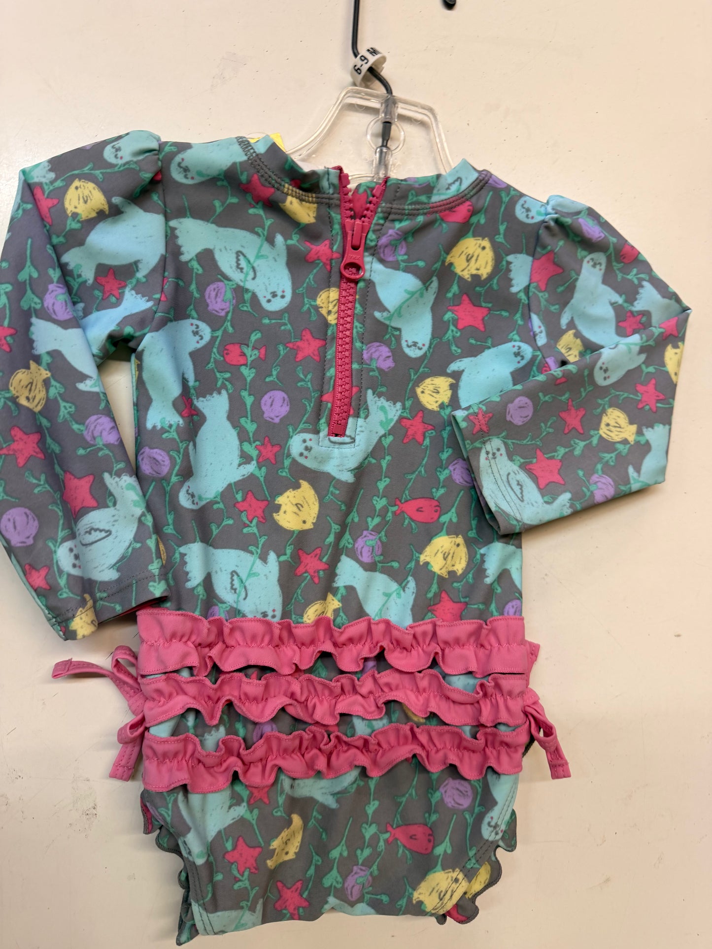 Wave Zone Swim Suit, 6-9M